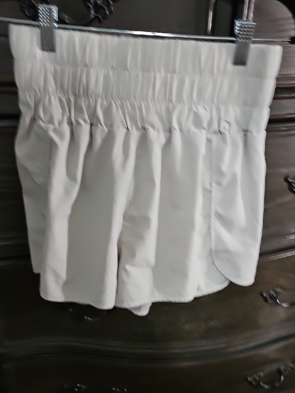 High Waist Women’s Shorts - White